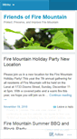 Mobile Screenshot of friendsoffiremountain.com